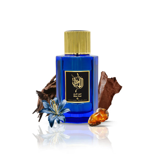 Wafia Blue Oud 100 ml - Ibraheem Al Qurashi - Eau De Parfum