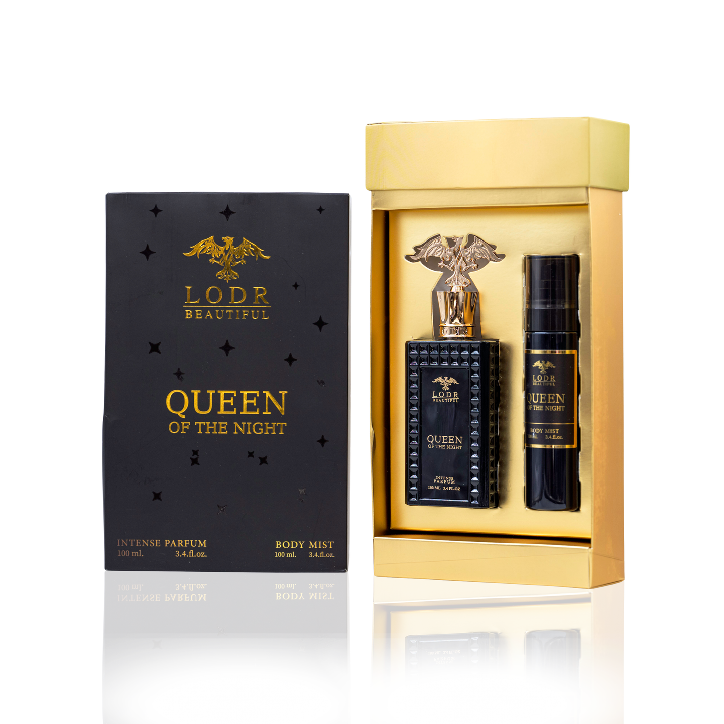 Queen of The Night Set Perfume 100 ml + Body Mist 100ml