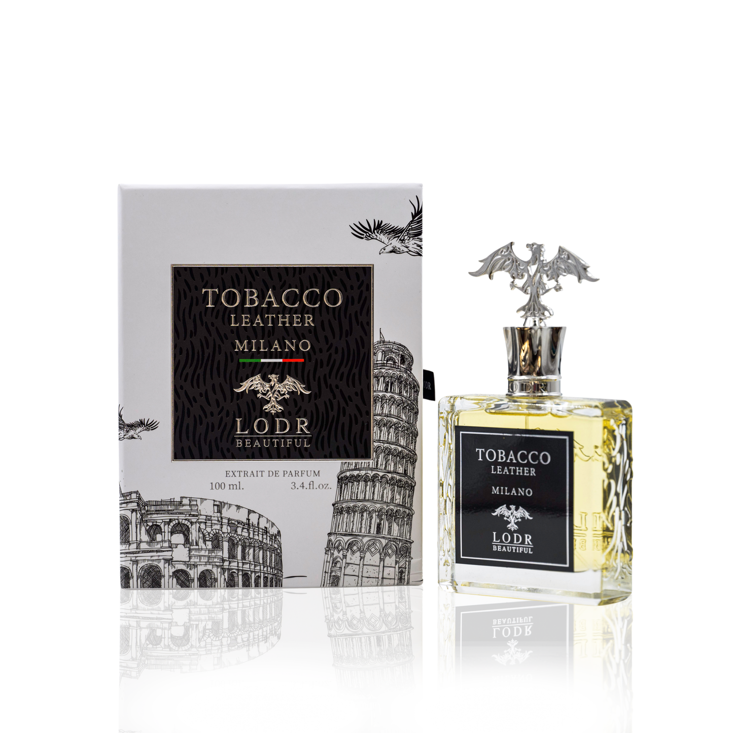 Tobacco Leather 100 ml - LODR Beautiful - Extrait De Parfum