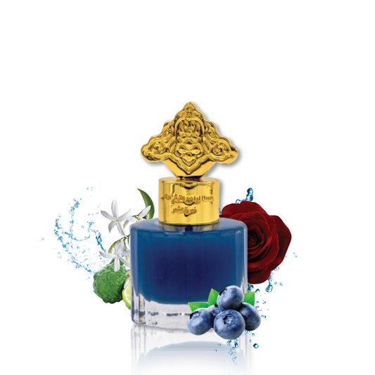 Khamreyya Blueberry Musk 15 ml -خمرية مسك التوت الأزرق للشعر - Ibraheem Al Qurashi - Eau De Parfum