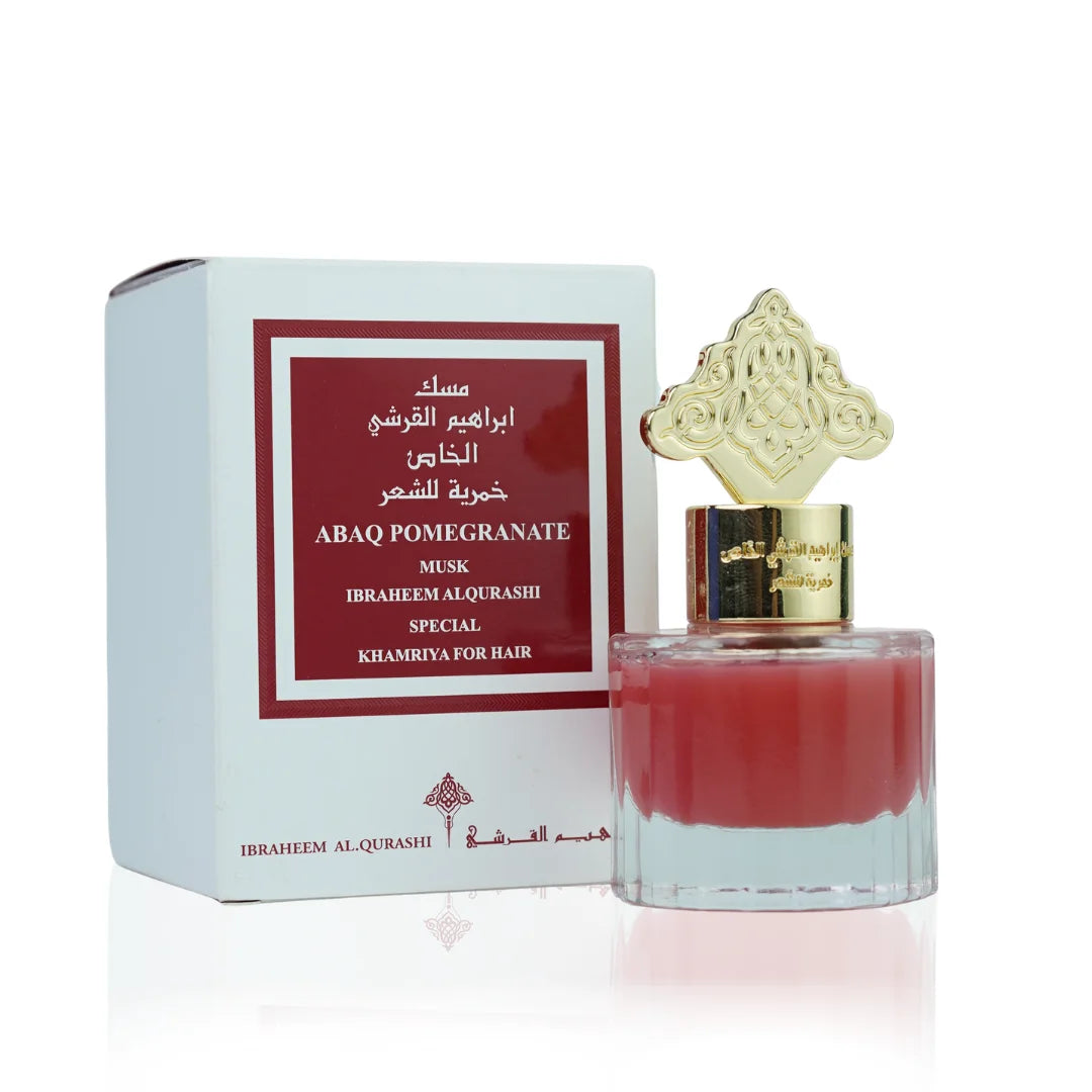 Khamreyya Pomegranate Musk 15 ml - خمرية مسك رمان للشعر - Ibraheem Al Qurashi - Eau De Parfum