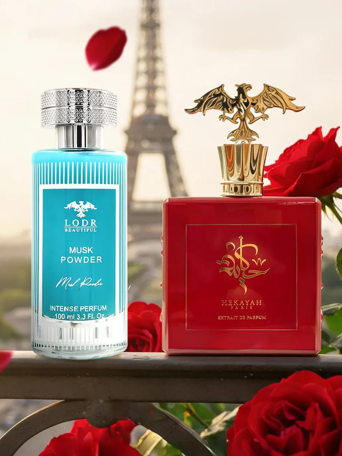 Valentine’s Musk Powder & Hekayat Paris Bundle – by LODR BEAUTIFUL × HEKAYAT PARIS