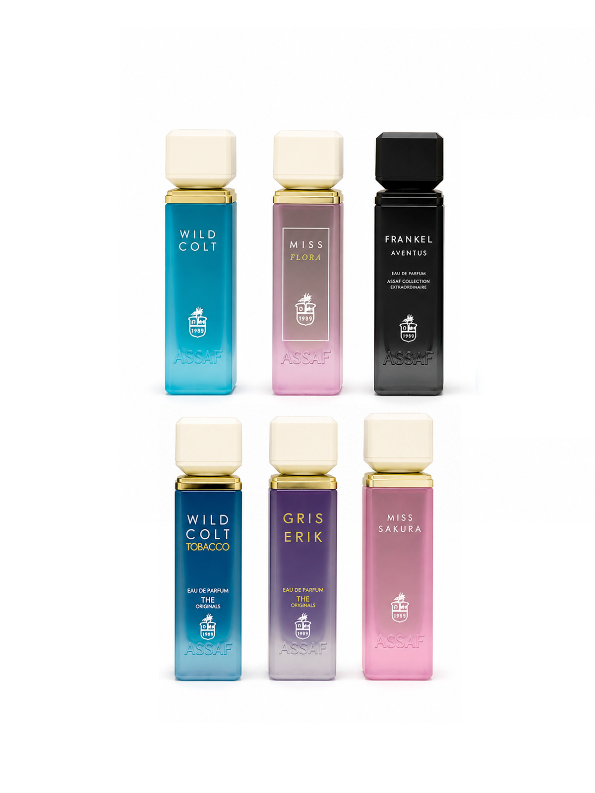 Collection Blue ASSAF 6 Pcs 3ml