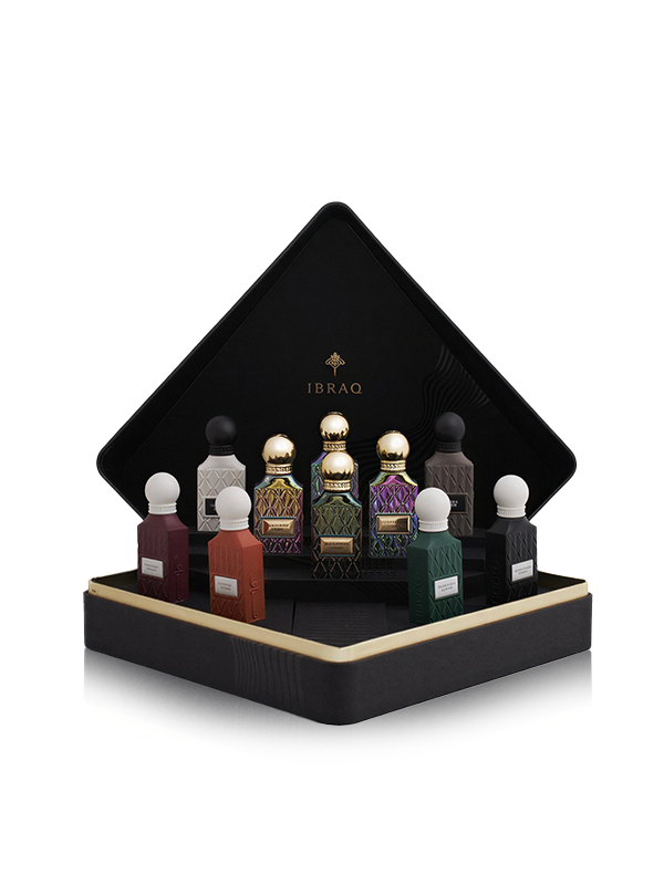 IBRAQ Mini Diamond Black Box – The Ultimate Fragrance Collection 10*20ml