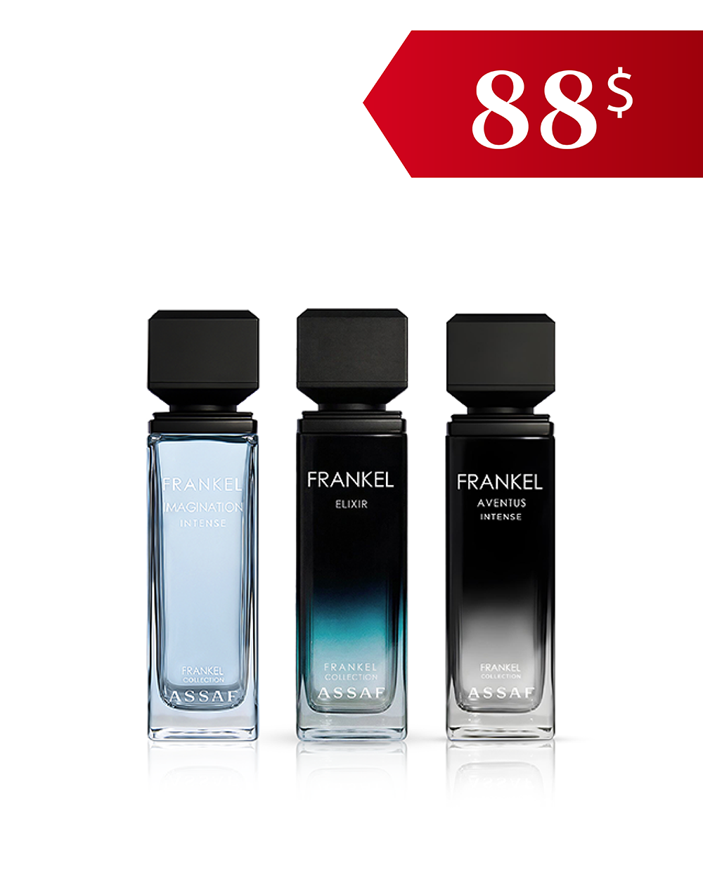Frankel Collection Bundle – Imagination Intense, Elixir & Aventus Intense