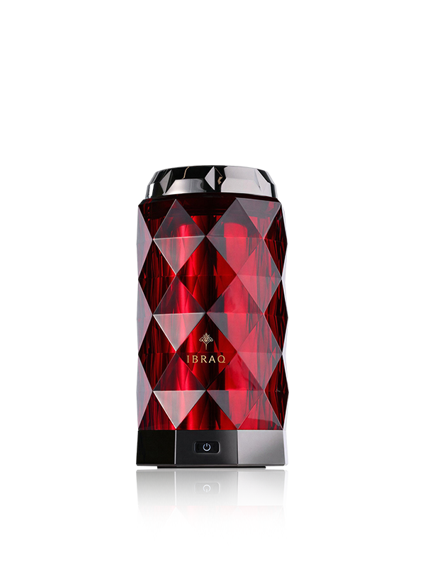 Red Crystal Electronic Incense Burner — IBRAQ