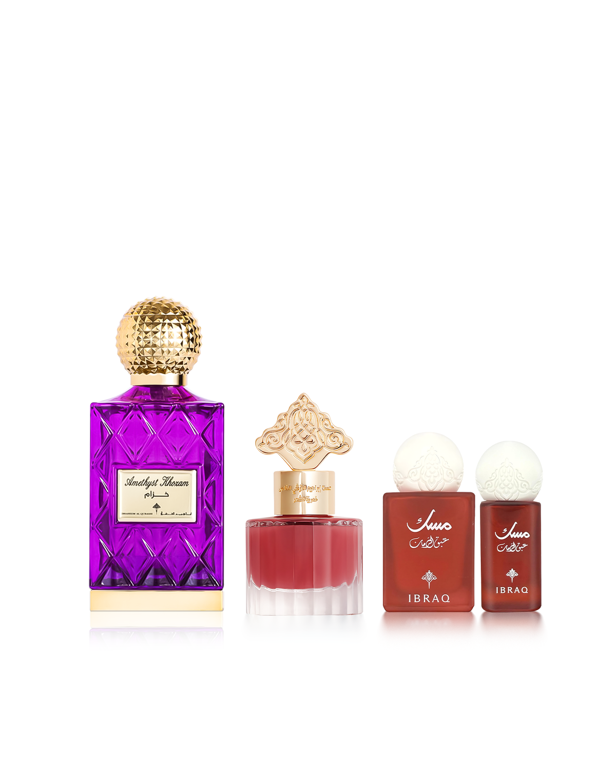 The Royal Pomegranate Trio: Amethyst Khuzam & Layering Luxury!