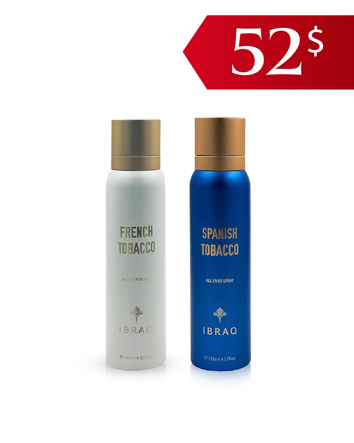 French Tobacco & Spanish Tobacco Spray Bundle