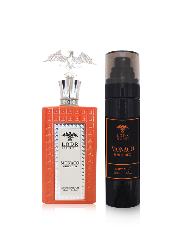 LODR Monaco White Oud Intense Parfum & Body Mist Set 100ml