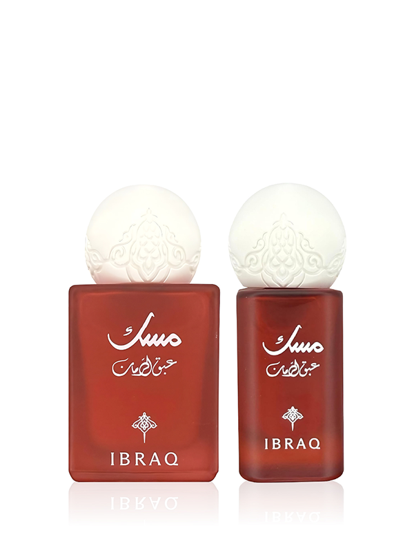 IBRAQ Mini Musk Pomegranate: The Elite Dual Musk Set (10ml perfumr*6 ml Oil)